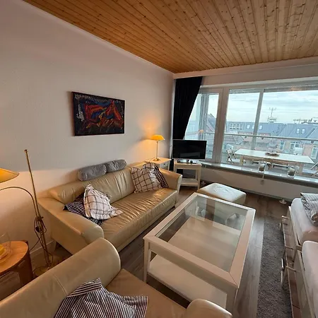 Apartment Haus Poseidon Seegang - Mit Blick Auf Wangerooge