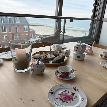 Haus Poseidon Seegang - Mit Blick Auf Apartment Wangerooge
